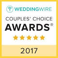 Weddingwire Couple's Choice Award 2017
